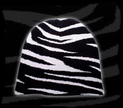 Zebra Beanie