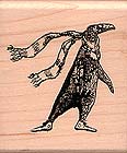 Doubtful Guest Rubber Stamp