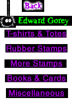 Edward Gorey Menu
