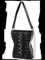 Studed Corset Purse