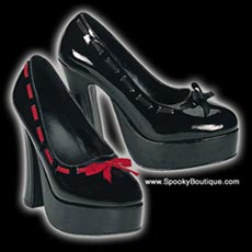 Ribbon Bow Pumps