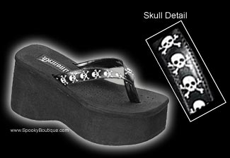 Print Thong Sandals