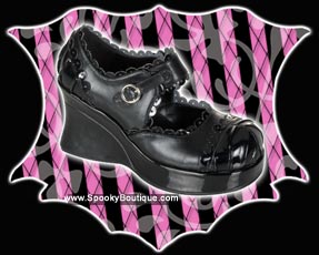 Scalloped Trim Mary Janes