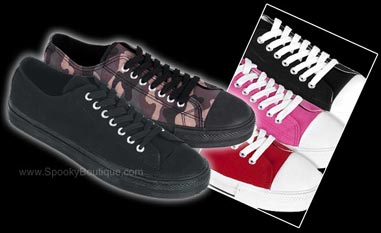 Canvas Low Top Sneakers