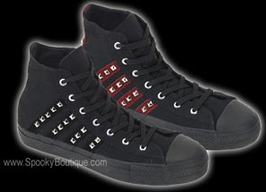 Studded High Top Sneakers