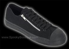 2 Zipper Steel Toe Sneakers