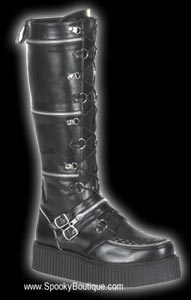 Veggie Creeper Zipper Boots