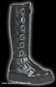 Veggie Creeper Buckle Boots