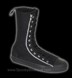 Extra High Top Zipper Sneakers