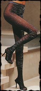 Glitter Zebra Tights
