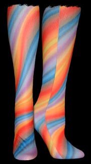 Rainbow Swirl Tights