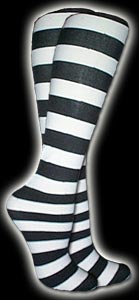Wide Stripey Tights