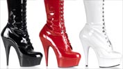 Also availble in Black, Red or White Patent