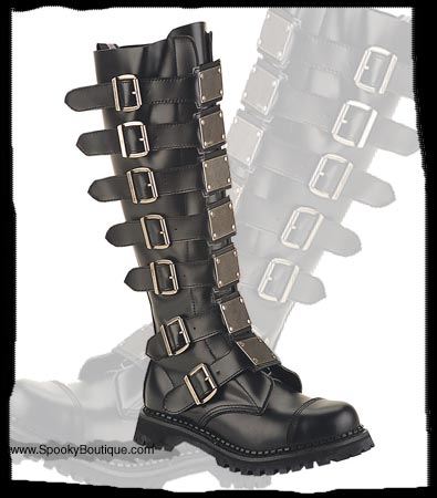 30-Hole Zipper Boots