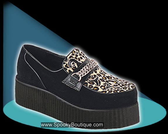 V-CREEPER-509 - Leopard Lounge Creepers