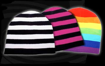 Striped Beanie