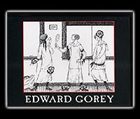 Edward Gorey Blank Cards