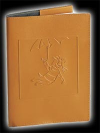 Edward Gorey Leather Journal