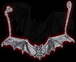 Large Bat Necklace