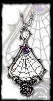 Web Mirror Necklace