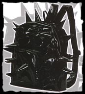 Vinyl Spike Backpack