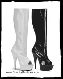 Delight-2012 - Open Toe Platform Boots