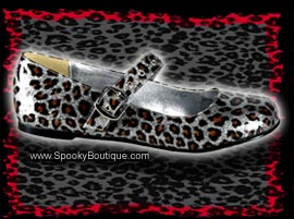 DAISY-04 - Glitter Leopard Ballet Flats