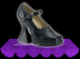 Gothic Heel Mary Janes