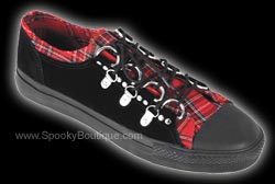 Suede D-Ring Sneakers