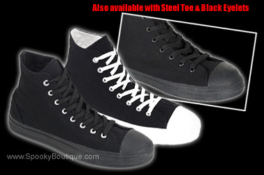 High Top Canvas Sneakers