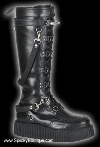V-CREEPER-588 - Veggie Creeper Strap Boots